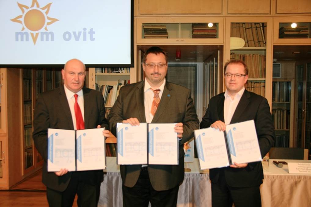 Az MVM OVIT elsőként tanúsíttatta Magyarországon a legújabb ISO szabvány szerint minőségirányítási rendszerét 